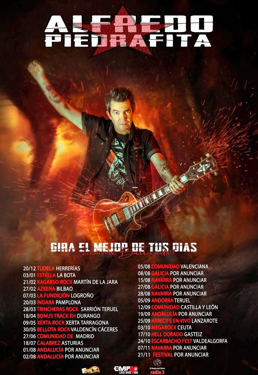 El regreso que todos esperábamos: Alfredo Piedrafita y su gira “El mejor de tus días”