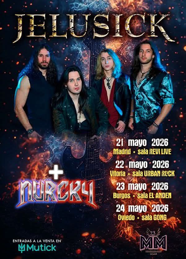 Jelusick presenta “Apolitical Ecstasy” junto a los madrileños Nurcry