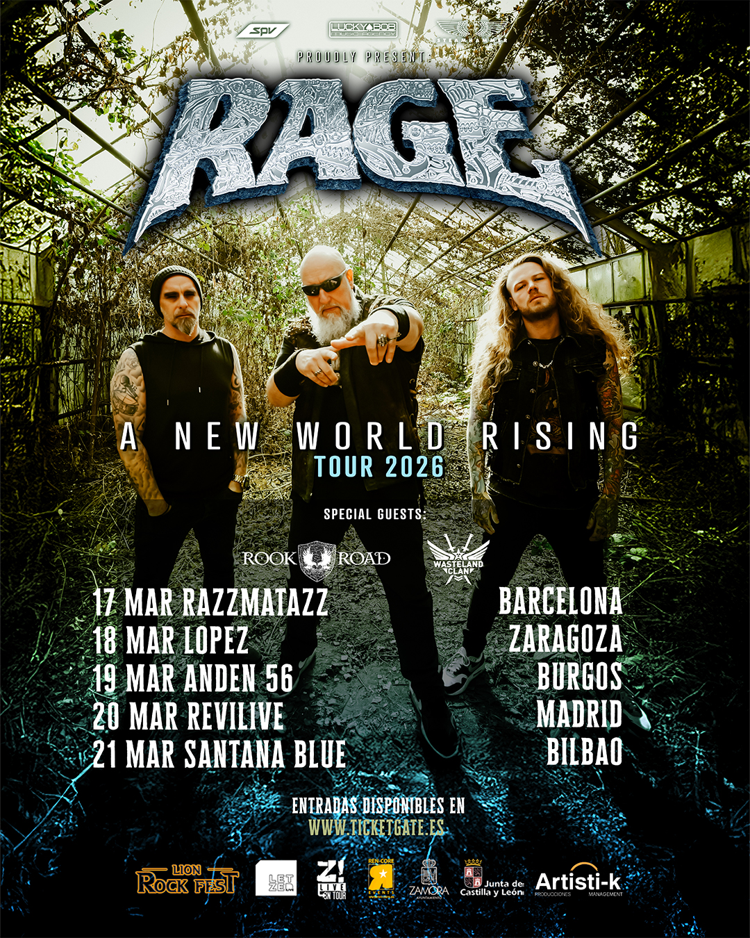 Regresa Rage: nueva gira, nuevo disco y un arsenal de clásicos