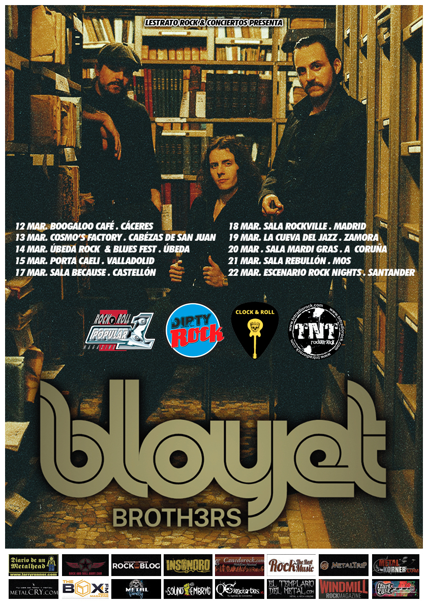 THE BLOYET BROTHERS: Hoy comienza su gira ibérica