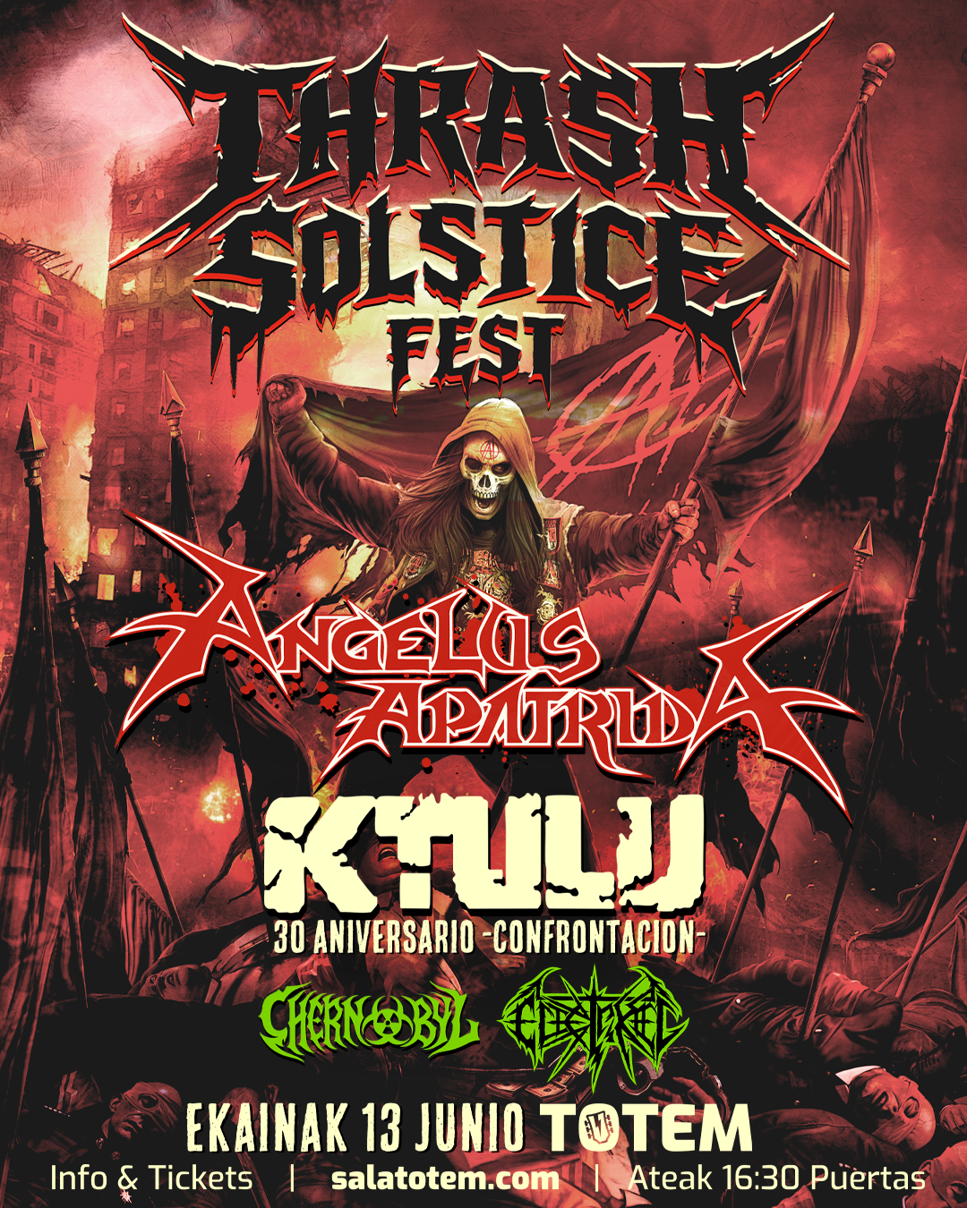 ¡Cartel del Thrash Solstice Fest!