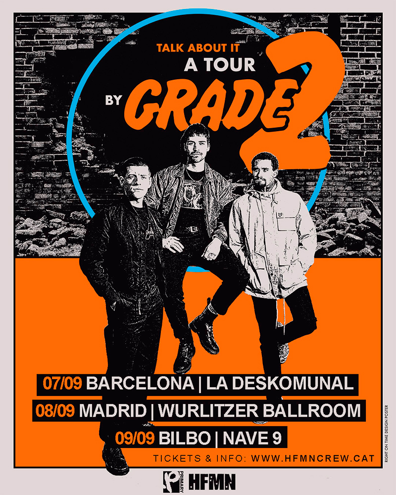 Grade 2 anuncian gira en España en septiembre de 2026