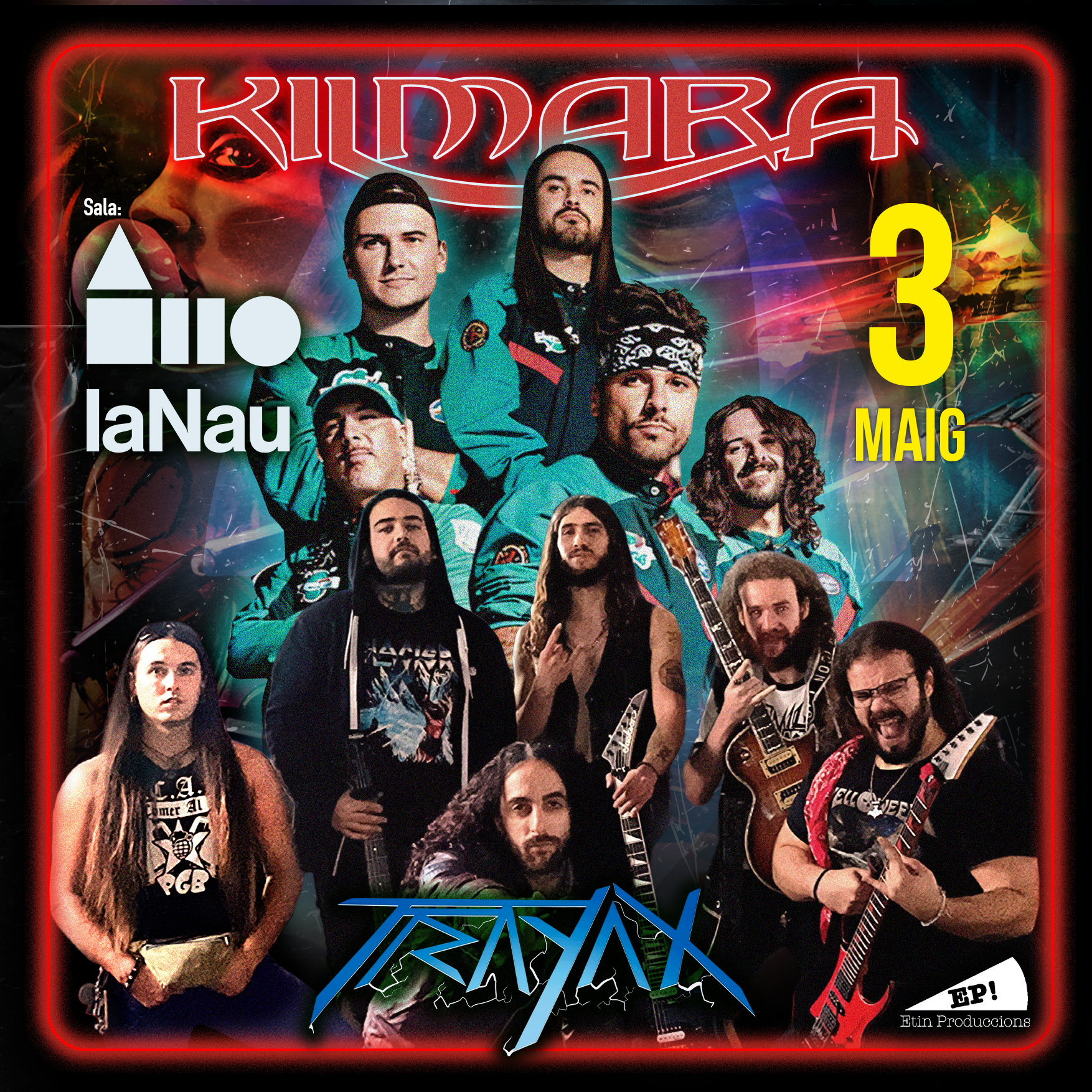 KILMARA: Todo listo para una noche memorable en Barcelona junto a TRAYAX