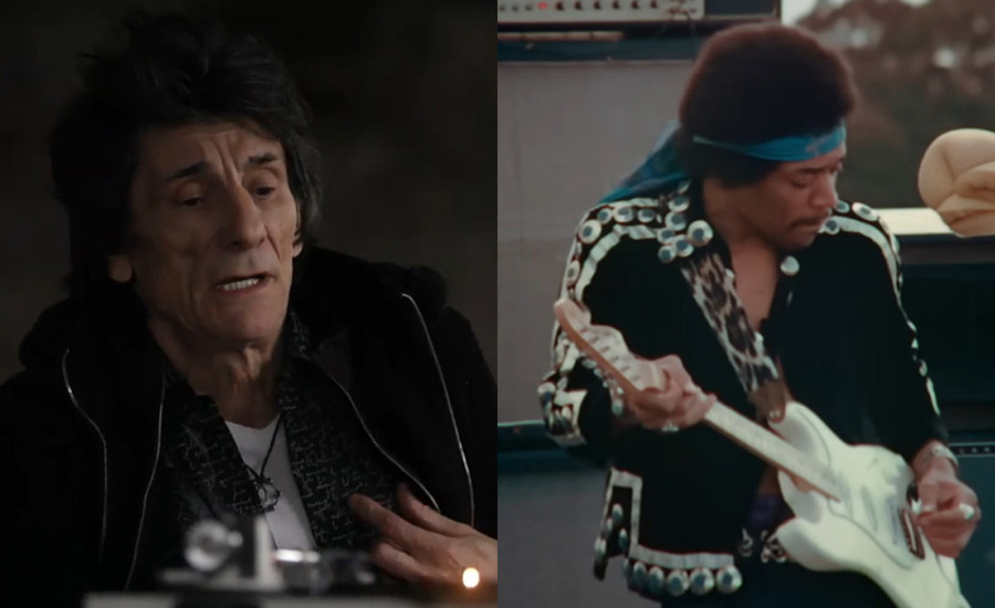 Ronnie Wood (The Rolling Stones), sobre la inseguridad de Jimi Hendrix: “Decía que no le gustaba su voz”