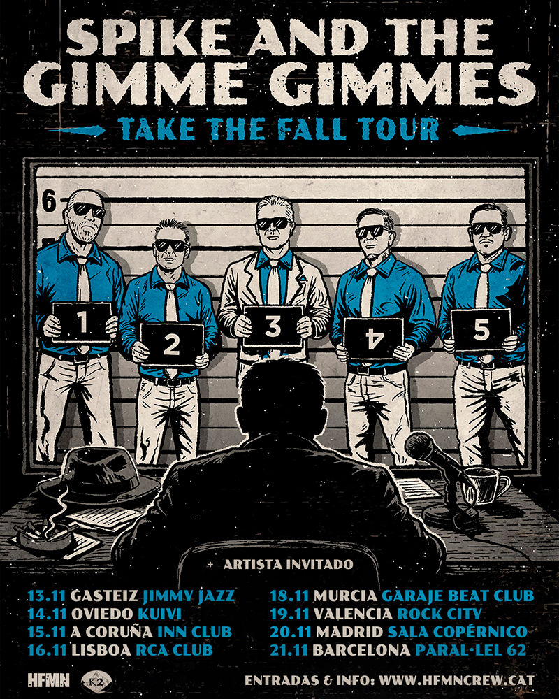 Spike and the Gimme Gimmes anuncian gira por la península en noviembre