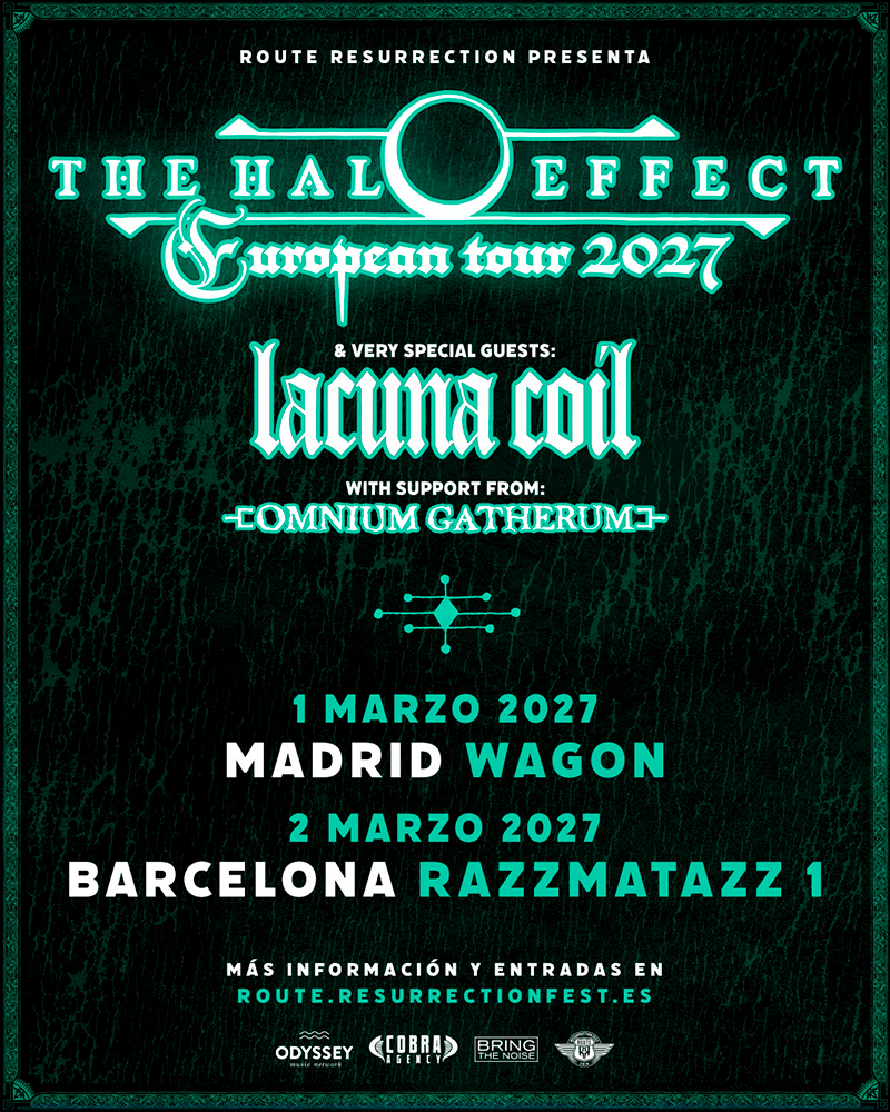 The Halo Effect y Lacuna Coil en España