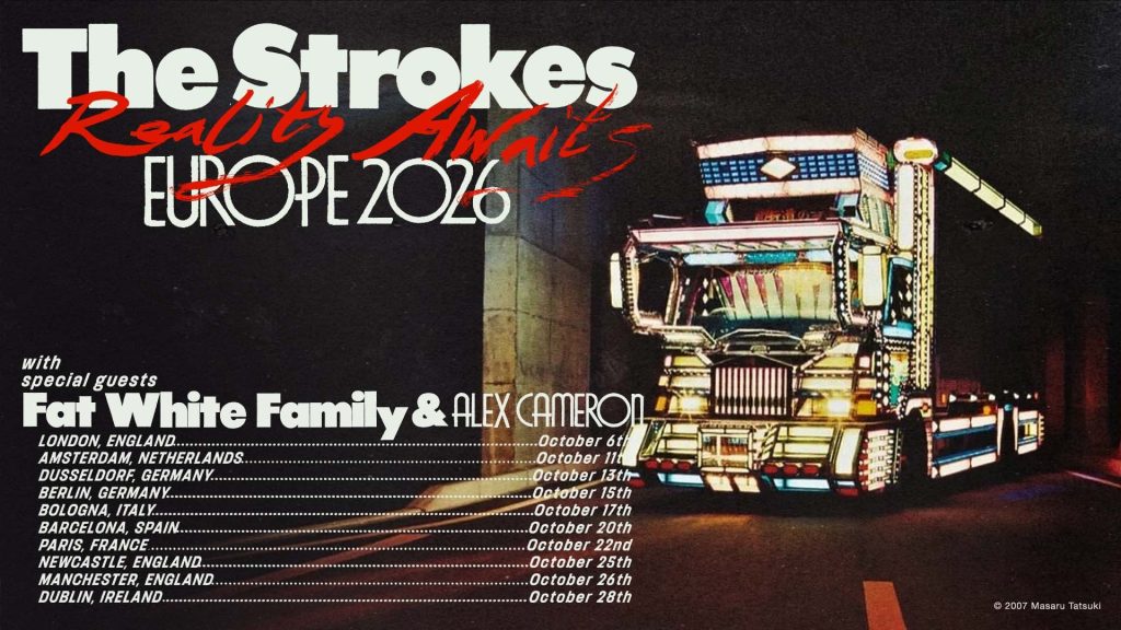 The Strokes actuarán en Barcelona el próximo 20 de octubre