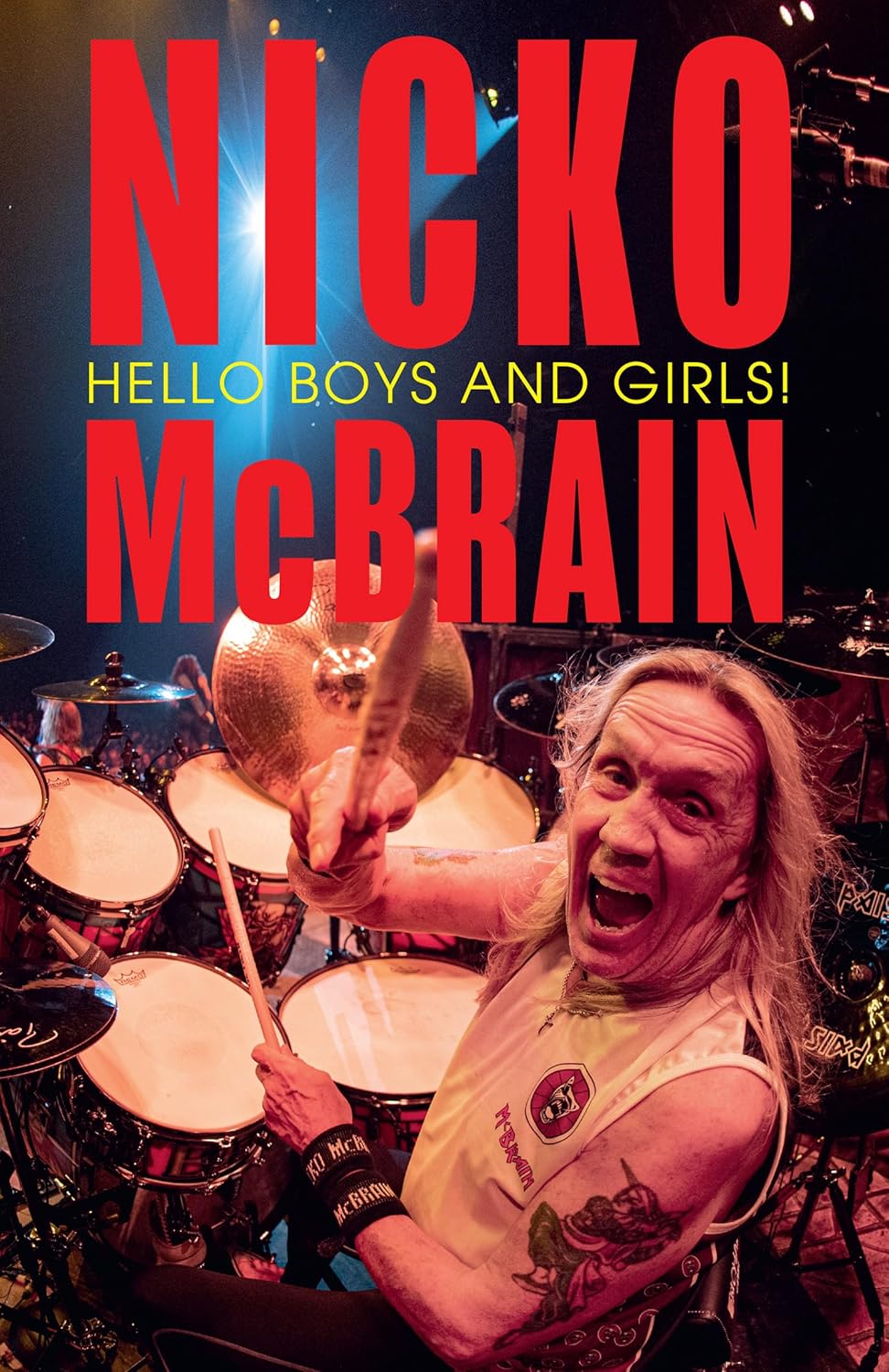 “Hello Boys And Girls!” promete historias inéditas y humor marca Nicko McBrain