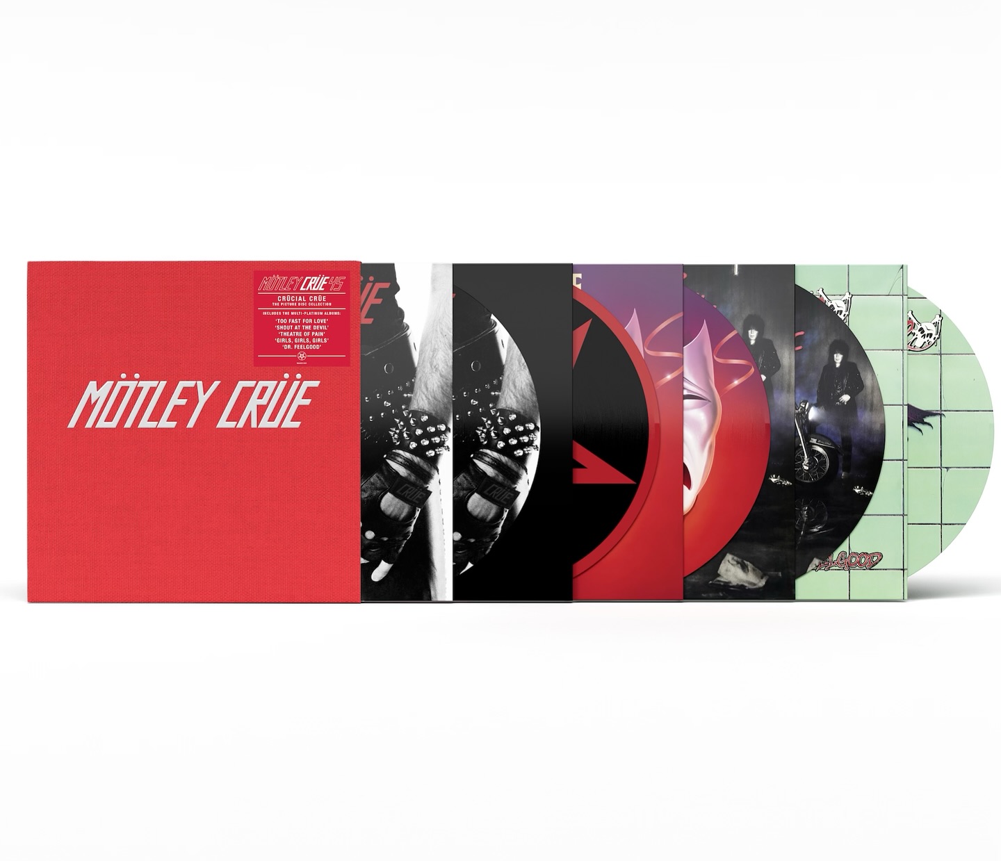 Mötley Crüe reúne sus primeros álbumes en un lujoso box set