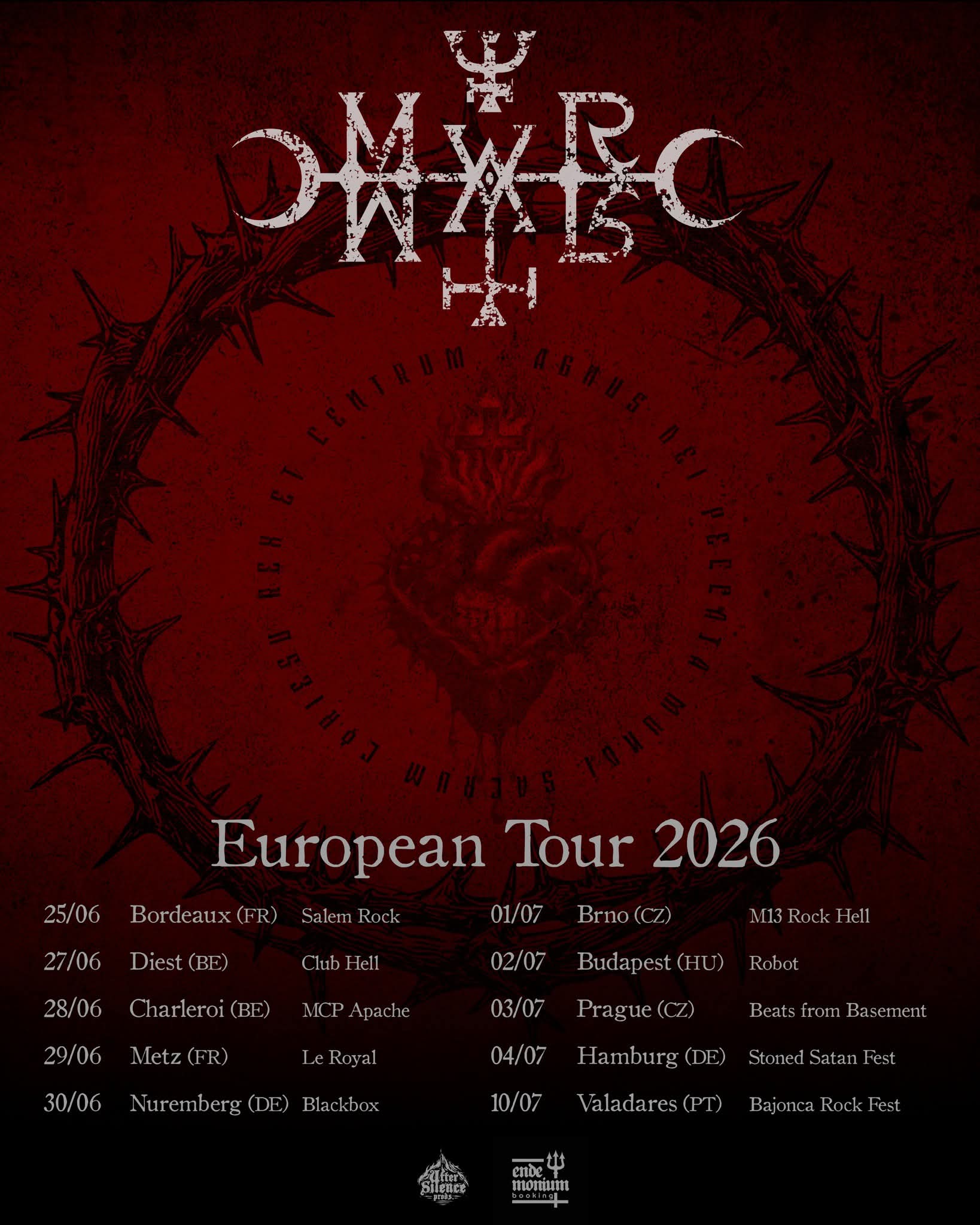 MURMUR llevará «Red Hill» a seis países europeos en su primera gira internacional
