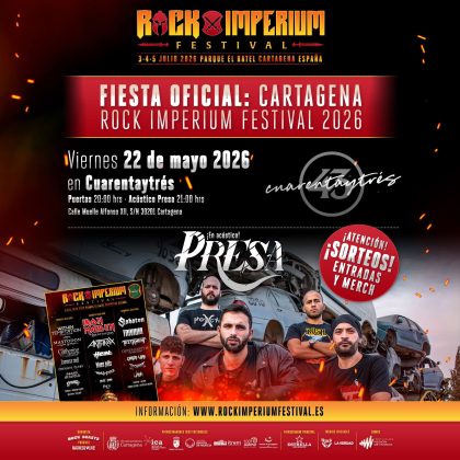 Rock imperium celebra fiesta oficial en Cartagena